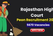 rajasthan high court peon