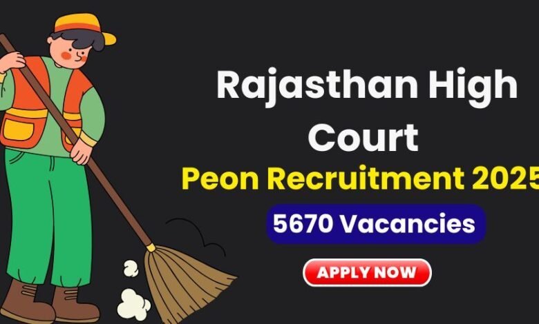 rajasthan high court peon