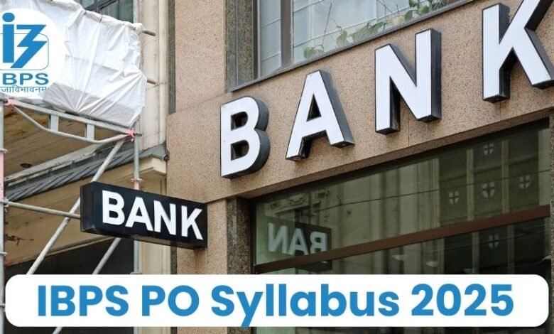 IBPS PO Syllabus 2025