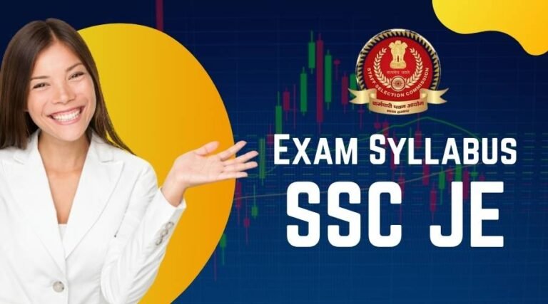 SSC JE Exam Syllabus